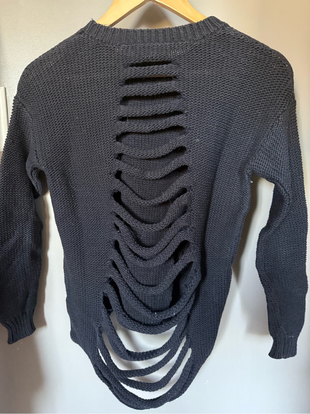 One Grey Day sweater Small